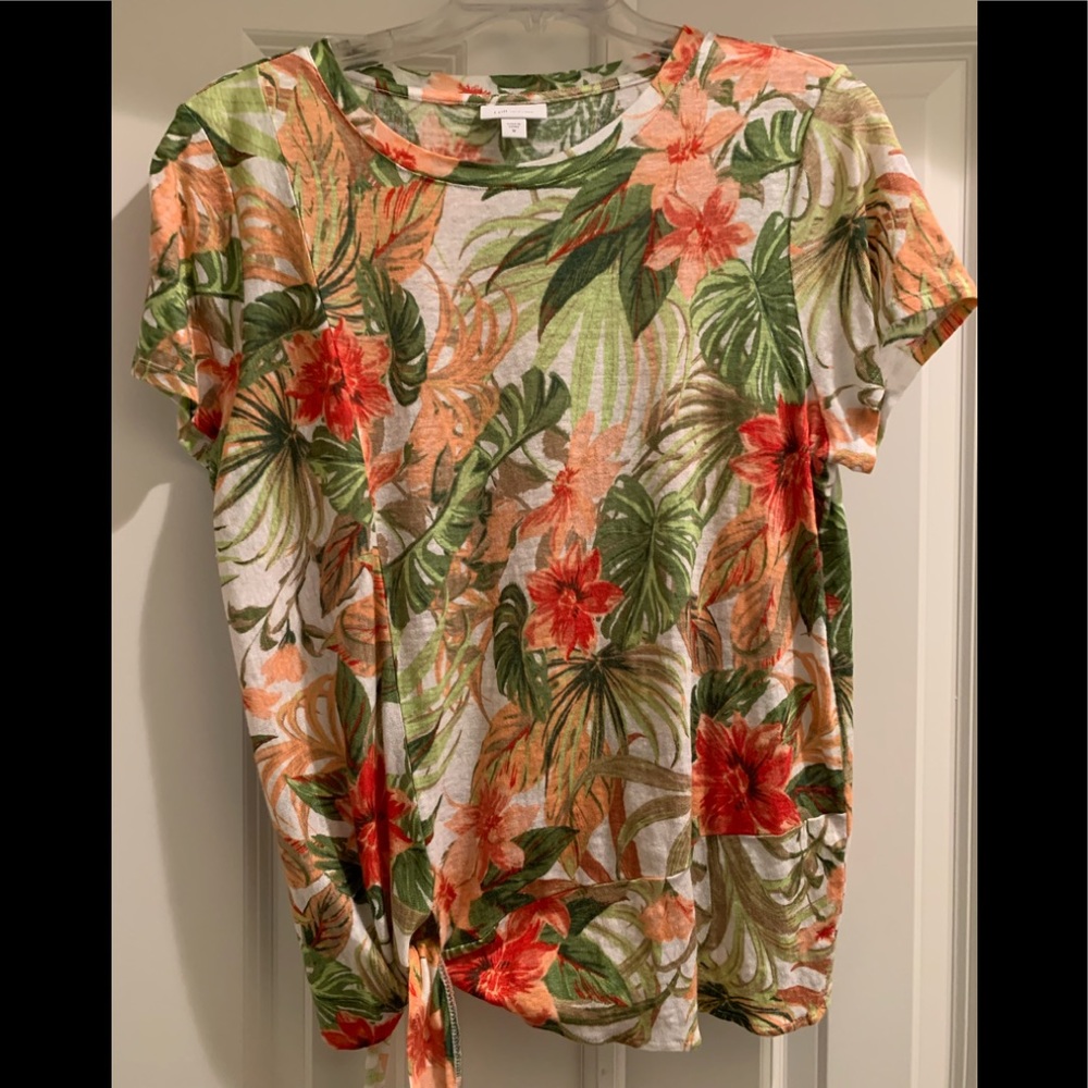J Jill Women’s Short Sleeved Top, Medium
